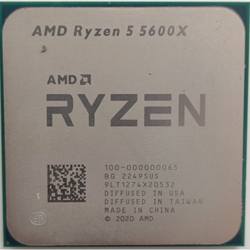 Процесор AMD Ryzen 5 5600X 3.7(4.6)GHz 32MB sAM4 Tray (100-000000065) (Відновлено продавцем, 903842) купити в Україні | Telemart фото