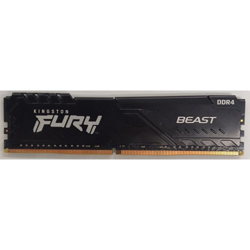 Озу Kingston DDR4 16GB 2666Mhz FURY Beast Black (KF426C16BB1/16) (Восстановлено продавцом, 903856) купить в Украине | Telemart фото