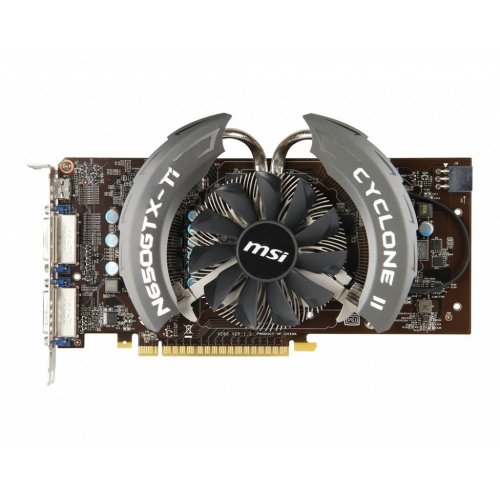 Продати Відеокарта MSI GeForce GTX 650 Ti OC 1024MB (N650Ti PE 1GD5/OC FR) Factory Recertified за Trade-In у інтернет-магазині Телемарт - Київ, Дніпро, Україна фото