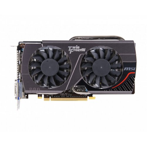 Продать Видеокарта MSI GeForce GTX 650 Ti OC 2048MB (N650Ti TF 2GD5/OC BE FR) Factory Recertified по Trade-In интернет-магазине Телемарт - Киев, Днепр, Украина фото