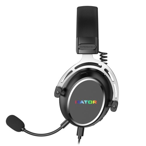 Уценка наушники HATOR Hypergang 3 USB (ESH50) Black (Вскрытая упаковка, 903991) купить в Украине | Telemart фото