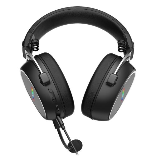 Уценка наушники HATOR Hypergang 3 USB (ESH50) Black (Вскрытая упаковка, 903991) купить в Украине | Telemart фото