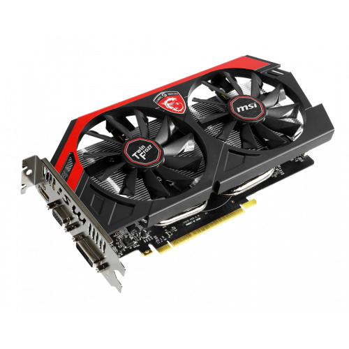 Продать Видеокарта MSI GeForce GTX 750 Ti OC 2048MB (N750Ti TF 2GD5/OC FR) Factory Recertified по Trade-In интернет-магазине Телемарт - Киев, Днепр, Украина фото