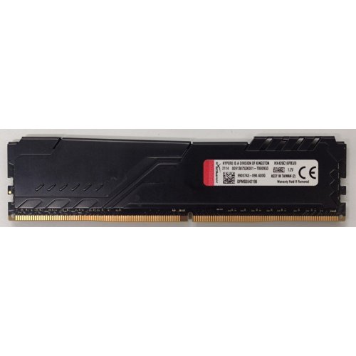 Озп HyperX DDR4 8GB 2666Mhz Fury Black (HX426C16FB3/8) (Відновлено продавцем, 904167) купити в Україні | Telemart фото