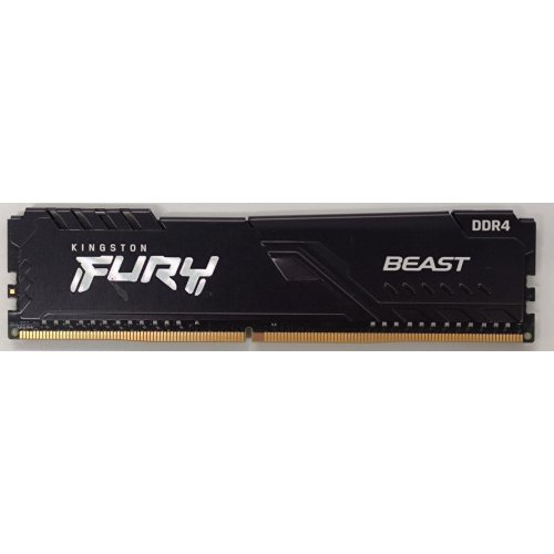 Озп Kingston DDR4 8GB 2666Mhz FURY Beast Black (KF426C16BB/8) (Відновлено продавцем, 904168) купити в Україні | Telemart фото