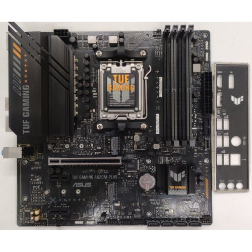 Материнская плата Asus TUF GAMING A620M-PLUS (sAM5, AMD A620) (Восстановлено продавцом, 904185) купить в Украине | Telemart фото