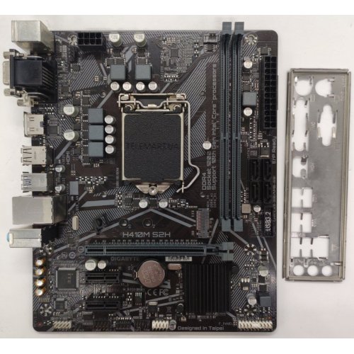 Материнська плата Gigabyte H410M S2H (s1200, Intel H410) (Відновлено продавцем, 904215) купити в Україні | Telemart фото