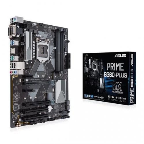 Материнська плата Asus PRIME B360-PLUS (s1151-V2, Intel B360) (Відновлено продавцем, 904226) купити в Україні | Telemart фото