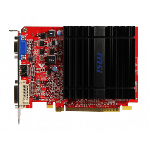 Продати Відеокарта MSI Radeon R5 230 Silent 1024MB (R5 230 1GD3H FR) Factory Recertified за Trade-In у інтернет-магазині Телемарт - Київ, Дніпро, Україна фото