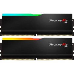 Озу G.Skill DDR5 32GB (2x16GB) 6000Mhz Ripjaws M5 RGB Black (F5-6000J3636F16GX2-RM5RK) (Восстановлено продавцом, 904341)