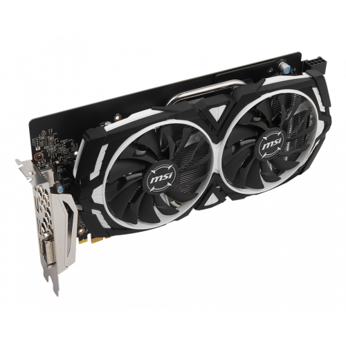 Продать Видеокарта MSI GeForce GTX 1060 ARMOR OC 6144MB (GTX 1060 ARMOR 6G OC FR) Factory Recertified по Trade-In интернет-магазине Телемарт - Киев, Днепр, Украина фото