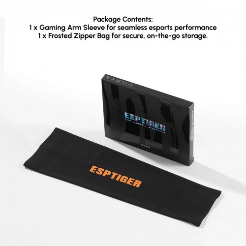 Геймерский рукав EspTiger ECL-T0119B Arm Sleeve Long L (SL-ET-ECL-T0119B-L) Black купить в Украине | Telemart фото