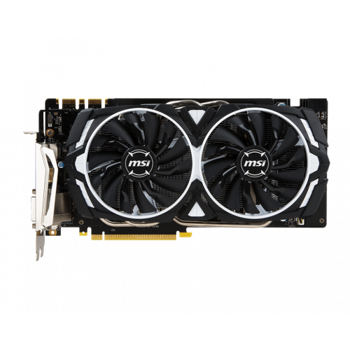 Продати Відеокарта MSI GeForce GTX 1070 ARMOR OC 8192MB (GTX 1070 ARMOR 8G OC FR) Factory Recertified за Trade-In у інтернет-магазині Телемарт - Київ, Дніпро, Україна фото