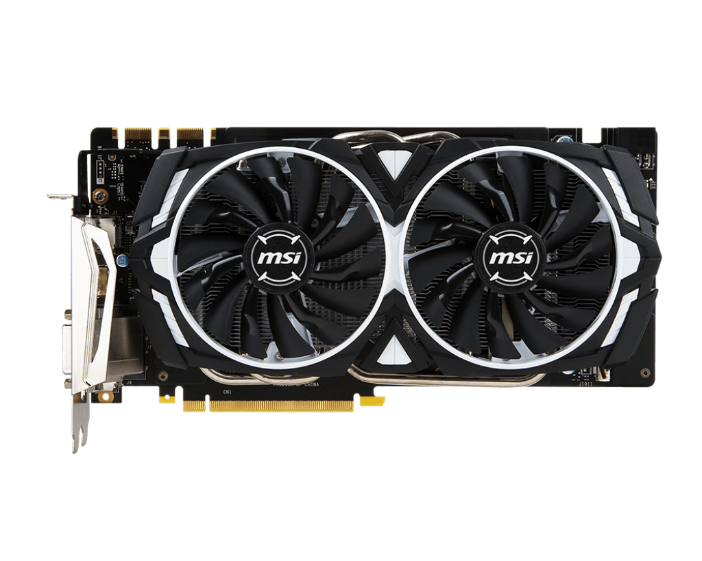 Продать Видеокарта MSI GeForce GTX 1070 ARMOR OC 8192MB (GTX 1070 ARMOR 8G  OC FR) Factory Recertified по Trade-In интернет-магазине Телемарт - Киев,  Днепр, Украина