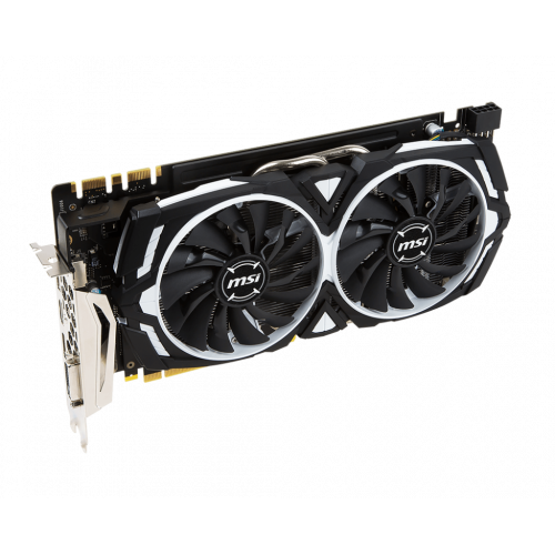 Продати Відеокарта MSI GeForce GTX 1070 ARMOR OC 8192MB (GTX 1070 ARMOR 8G OC FR) Factory Recertified за Trade-In у інтернет-магазині Телемарт - Київ, Дніпро, Україна фото