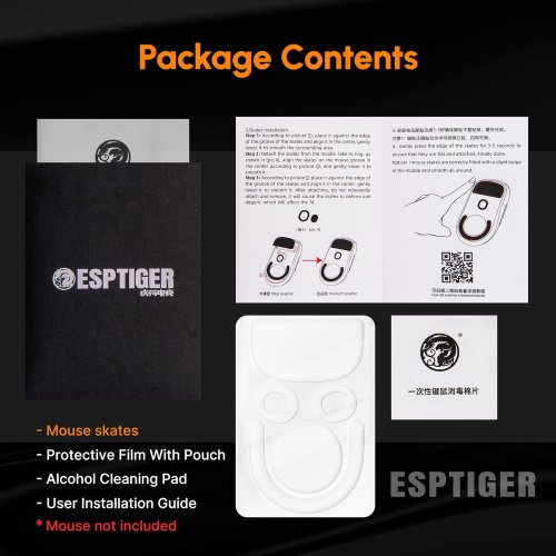 Глайди для миші EspTiger Logitech G Pro X Superlight 2 Arc 2 (SK-ET-LG-GPXSL2-A2-V2) купити в Україні | Telemart фото