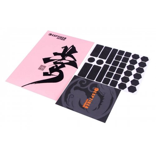 Наклейки для мишки EspTiger Oriole - Grip Tape DIY Version (GT-ET-DIY-ORI-BLK) Black купити в Україні | Telemart фото