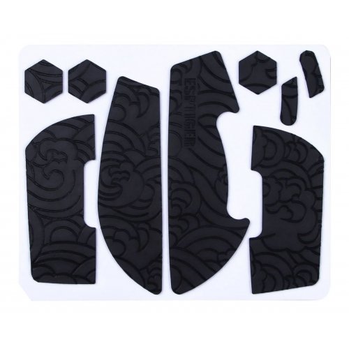 Наклейки для мышки EspTiger Oriole - Grip Tape Logitech G Pro X Superlight 2 DEX (GT-ET-LG-GPXSL2-DEX-ORI-BLK) Black купить в Украине | Telemart фото