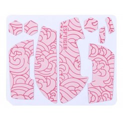 Наклейки для мишки EspTiger Oriole - Grip Tape Logitech G Pro X Superlight 2 DEX (GT-ET-LG-GPXSL2-DEX-ORI-PNK) Pink