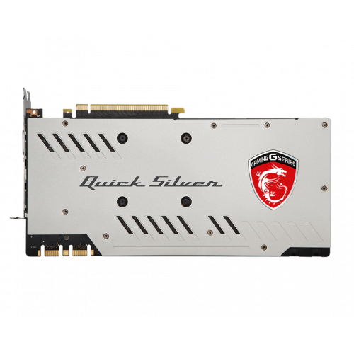 Продати Відеокарта MSI GeForce GTX 1070 Quick Silver OC 8192MB (GTX 1070 Quick Silver 8G OC FR) Factory Recertified за Trade-In у інтернет-магазині Телемарт - Київ, Дніпро, Україна фото