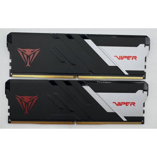 Озу Patriot DDR5 32GB (2x16GB) 6600Mhz Viper Venom (PVV532G660C34K) (Восстановлено продавцом, 904550) купить в Украине | Telemart фото