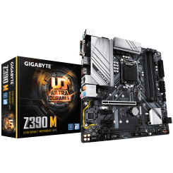 Материнская плата Gigabyte Z390 M (s1151-V2, Intel Z390) (Восстановлено продавцом, 904565)