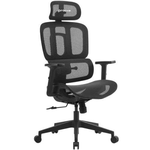 Эргономичное кресло Proove White-Collar (ECWC0001001) Black купить в Украине | Telemart фото
