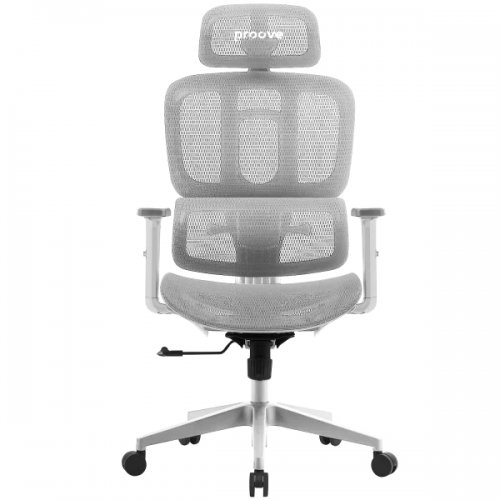 Ергономічне крісло Proove White-Collar (ECWC0001003) Gray купити в Україні | Telemart фото
