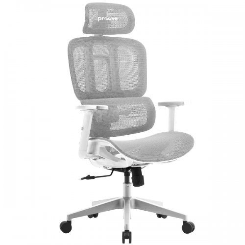 Ергономічне крісло Proove White-Collar (ECWC0001003) Gray купити в Україні | Telemart фото
