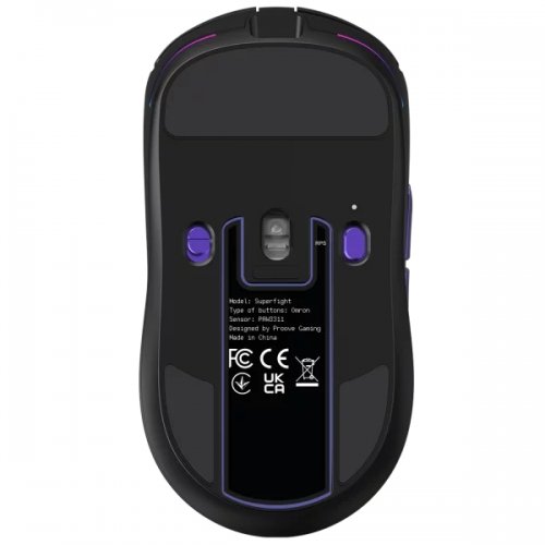 Миша Proove Gaming Superfight Wired (GMSW00102001) Black/Purple купити в Україні | Telemart фото
