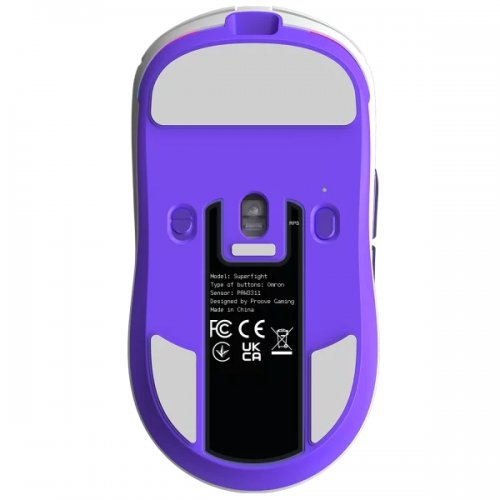 Мышка Proove Gaming Superfight Wired (GMSW00102002) White/Purple купить в Украине | Telemart фото