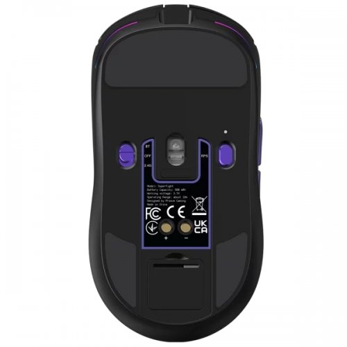 Мышка Proove Gaming Superfight Wireless (WMSW00122001) Black/Purple купить в Украине | Telemart фото