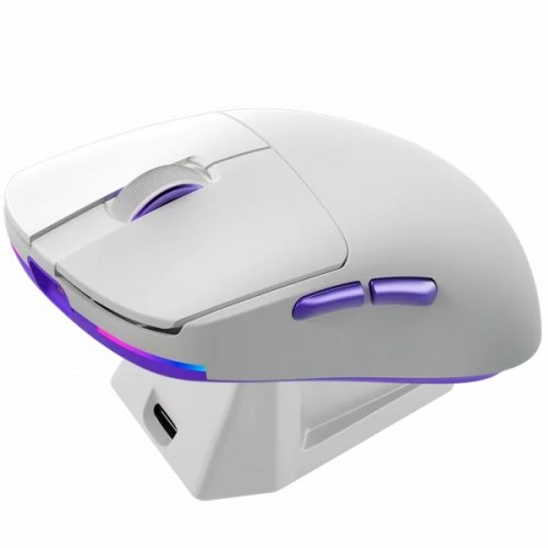 Мышка Proove Gaming Superfight Wireless (WMSW00122002) White/Purple купить в Украине | Telemart фото