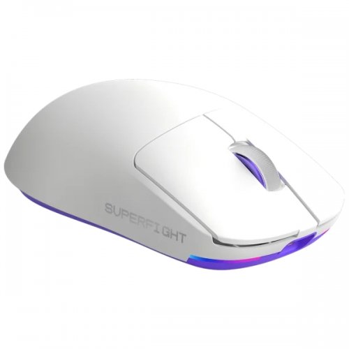 Мышка Proove Gaming Superfight Wireless (WMSW00122002) White/Purple купить в Украине | Telemart фото