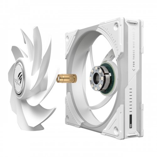 Кулер для корпусу Asus ROG Eurux GR120 ARGB Reverse (90DA00K3-B09000) White купити в Україні | Telemart фото