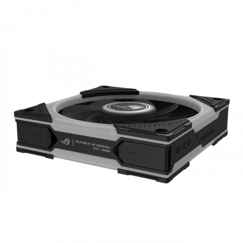 Кулер для корпусу Asus ROG Eurux GR120 ARGB Reverse (90DA00K0-B09000) Black купити в Україні | Telemart фото