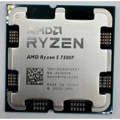 Процессор AMD Ryzen 5 7500F 3.7(5.0)GHz 32MB sAM5 Tray (100-000000597) (Восстановлено продавцом, 904646) купить в Украине | Telemart фото