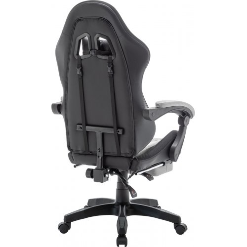 Игровое кресло AGN AGN09-25 Black/Grey купить в Украине | Telemart фото