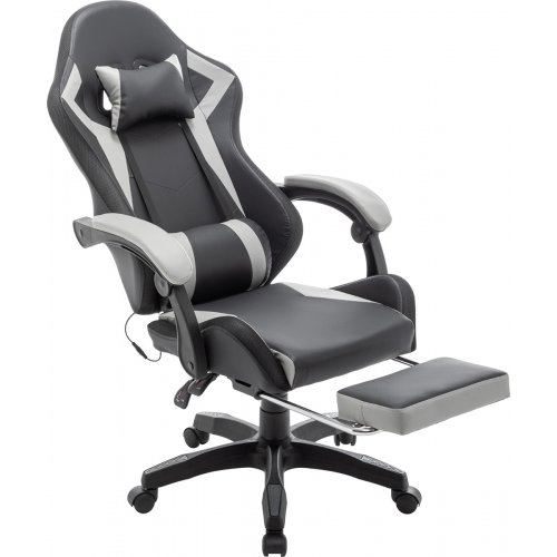 Игровое кресло AGN AGN09-25 Black/Grey купить в Украине | Telemart фото