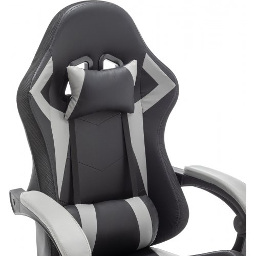 Игровое кресло AGN AGN09-25 Black/Grey купить в Украине | Telemart фото