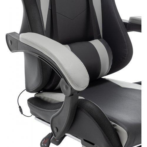 Игровое кресло AGN AGN09-25 Black/Grey купить в Украине | Telemart фото
