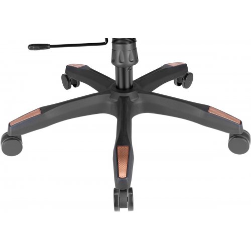 Крісло офісне AGN AGN09-8 Mesh Black/Orange купити в Україні | Telemart фото