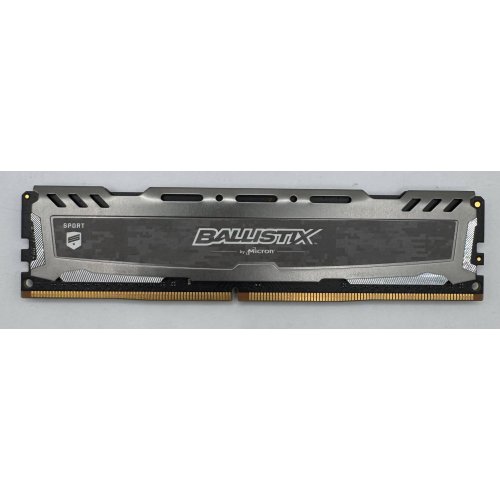 ОЗП Crucial DDR4 8GB 3200Mhz Ballistix Sport LT Gray (BLS8G4D32AESBK) (Відновлено продавцем, 904797) купити в Україні | Telemart фото