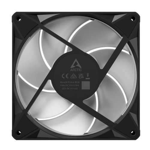 Кулер для корпусу Arctic BioniX P14 A-RGB (ACFAN00339A) Black купити в Україні | Telemart фото