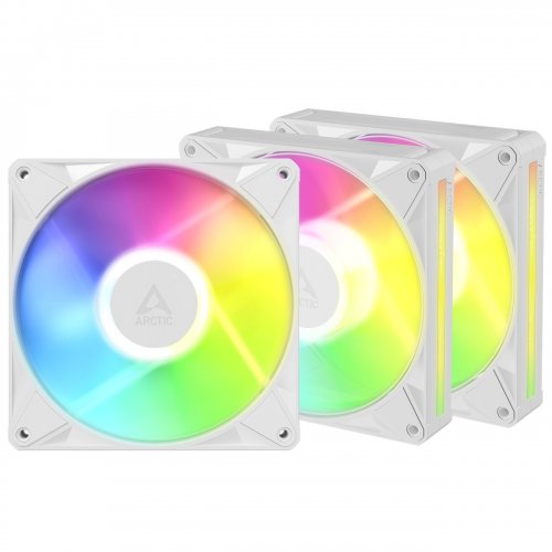 Набір кулерів для корпусу Arctic BioniX P14 A-RGB (3-Fan Pack) (ACFAN00342A) White купити в Україні | Telemart фото