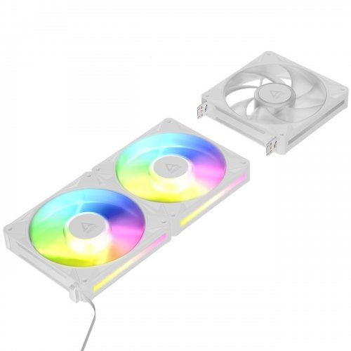 Набір кулерів для корпусу Arctic BioniX P14 A-RGB (3-Fan Pack) (ACFAN00342A) White купити в Україні | Telemart фото