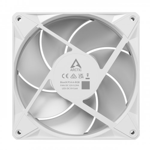 Набір кулерів для корпусу Arctic BioniX P14 A-RGB (3-Fan Pack) (ACFAN00342A) White купити в Україні | Telemart фото