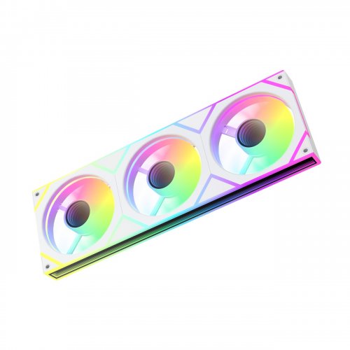 Кулер для корпусу Ocypus Gamma F36 ARGB Reverse Blade (GAMMA-F36-WH3AM001-GL) White купити в Україні | Telemart фото