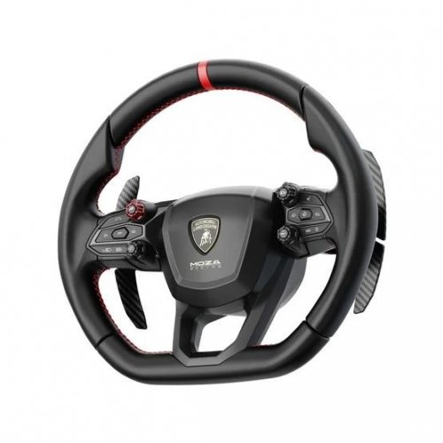 Руль MOZA Racing Lamborghini Revuelto Steering Wheel (RS096_Moza) Black купить в Украине | Telemart фото