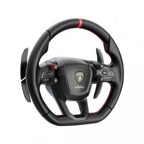 Руль MOZA Racing Lamborghini Revuelto Steering Wheel (RS096_Moza) Black купить в Украине | Telemart фото